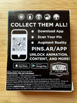 Magic the Gathering, Final Fantasy Chocobo Pinfinity AR Collectible Pin (Sealed) - Image 2
