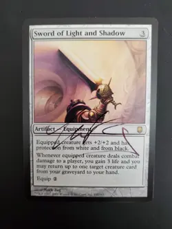 Mtg Sword Of Light And Shadow Ap Artist Proof Signed By Artist Limited To 50 - Image 1