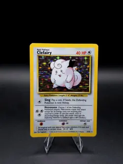 Pokemon TCG Clefairy Base Set 5/102 Holo Unlimited Holo Rare PL - Image 1