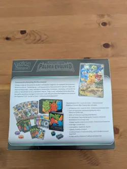 Pokemon Center Exclusive Paldea Evolved Elite Trainer Box ETB sealed - Image 3