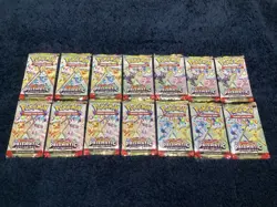 Prismatic Evolutions Pokemon Booster Packs Lot of 14 Factory Sealed - Image 1