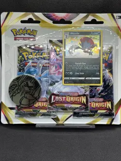Pokemon TCG: Sword & Shield - Lost Origin Blister Pack - 3 Booster Packs - Image 1
