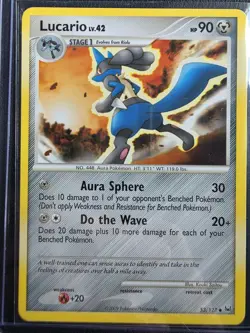 Lucario - Pokemon Platinum - 53/127 - Regular - LP - Image 1