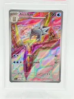 Pokemon Arctibax Paldea Evolved Illustration Rare #209 PSA 10 Gem Mint - Image 2