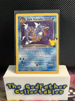 Pokemon TCG Dark Gyarados 8/82 Celebrations 25th Anniversary Sword & Shield - Image 1