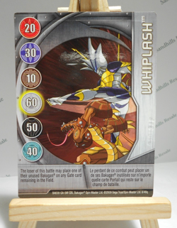 Bakugan Card - Whiplash - Silver Gate Card - BA638 - 8/48q - 2009 - Image 1