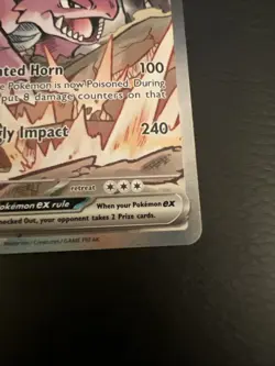 Pokemon TCG Team Rockets Nidoking EX 233/182 Sir Destined Rivals - Image 5