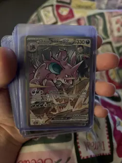 Pokemon TCG Team Rockets Nidoking EX 233/182 Destined Rivals - Image 1