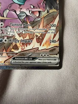 Pokemon TCG Team Rockets Nidoking EX 233/182 Destined Rivals - Image 5