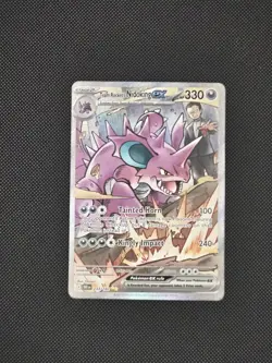 Pokemon TCG Team Rockets Nidoking EX 233/182 Destined Rivals - Image 1