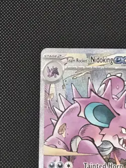 Pokemon TCG Team Rockets Nidoking EX 233/182 Destined Rivals - Image 4