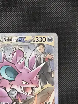 Pokemon TCG Team Rockets Nidoking EX 233/182 Destined Rivals - Image 5
