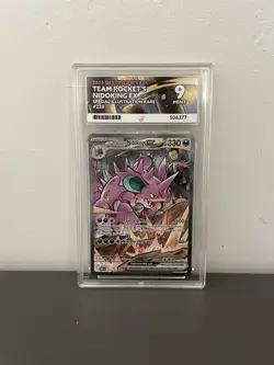 Pokemon TCG Team Rockets Nidoking EX 233/182 Destined Rivals Ace 9 Mint SIR - Image 1