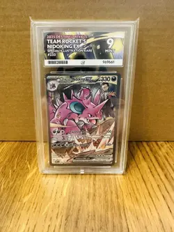 Pokemon TCG Team Rockets Nidoking EX 233/182 Destined Rivals Ace 9 Mint SIR - Image 1