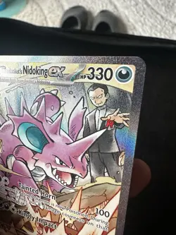 Pokemon TCG Team Rockets Nidoking EX 233/182 Sir Destined Rivals - Image 4