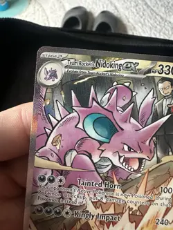 Pokemon TCG Team Rockets Nidoking EX 233/182 Sir Destined Rivals - Image 5