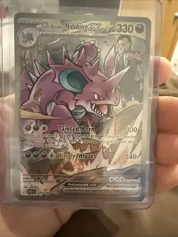 Pokemon TCG Team Rockets Nidoking EX 233/182 Destined Rivals - Image 1
