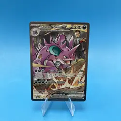 Pokemon TCG Team Rockets Nidoking EX Card 233/182 Sir Destined Rivals - NM - Image 1