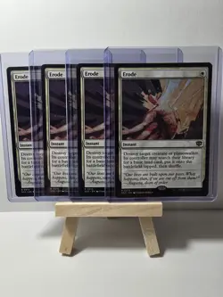 4 copies MTG Erode, NM-Mint, English Secrets of Strixhaven - Image 1