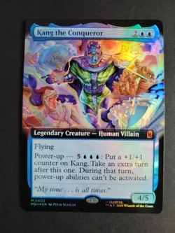 Kang the Conqueror (Extended Art Foil) Mythic MTG Marvel Super Heroes - Image 1