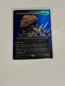 C459 MAGIC GATHERING MODERN HORIZONS 3 K'RRIK SON OF YAWGMOTH #0365 NM MTG - Image 1