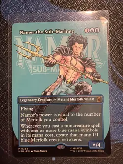 Namor the Sub-Mariner (Borderless) (362) Marvel Super Heroes Regular - Image 1