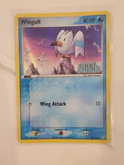 Wingull 70/100 Reverse Holo EX Crystal Guardians Pokemon Card - LP - Image 1
