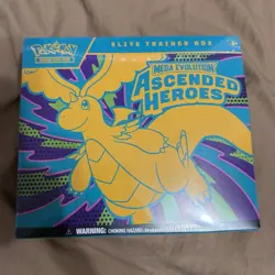 Pokemon TCG Mega Evolution: Ascended Heroes Elite Trainer Box English 2025 - Image 1