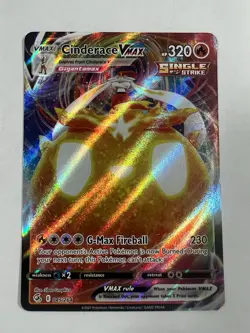 Cinderace VMAX 045/264 Ultra Rare Fusion Strike Pokemon Card - Image 1