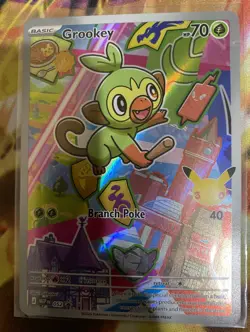 The Pokemon Company Grookey 052 Mega Evolution Promo Holo English - Image 1