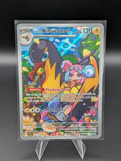 Ionos Kilowattrel 163/159 (JTG) Journey Together NM Illustration Rare Pokemon - Image 1