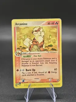 Arcanine 15/100 - Sandstorm - Vintage 2003 Pokemon TCG Card - Image 1