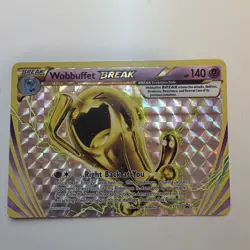 Pokemon TCG Wobbuffet BREAK XY Promo Holo XY155 140 HP English 2016 - Image 1