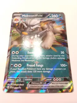 Mabosstiff ex - SVP 086 - Ultra Rare - SV Black Star Promo - Pokemon TCG - NM/M - Image 3