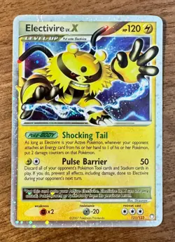 Electivire LV.X 121/123 Pokemon TCG Mysterious Treasures Holo Rare - Image 1