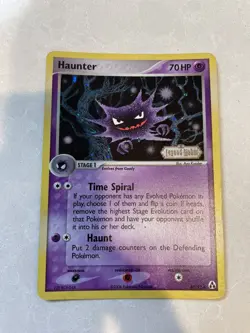Pokemon TCG Haunter EX Legend Maker 35/92 Reverse Holo Stamped 2006 LP - Image 1