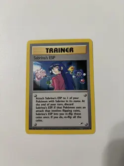 Pokemon TCG: Gym Heroes Sabrina’s ESP 117/132 Uncommon NM!!!🔥🔥🔥 - Image 1