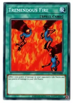 Tremendous Fire MRD-088 Yugioh 25th Anniversary Metal Raiders - Image 1