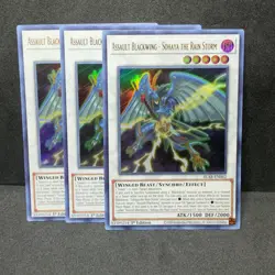 3x Yugioh Assault Blackwing BLAR-EN062 Ultra Rare - NM 💎 - Image 1