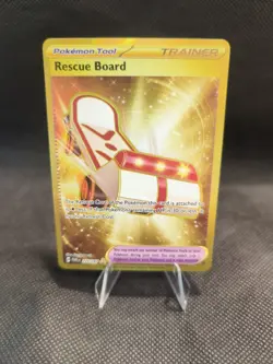 Pokemon TCG Rescue Board 225/167 S&V Twilight Masquerade Hyper Rare - Image 1