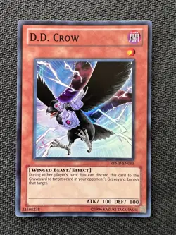 Yugioh D.D. Crow Unlimited Edition Super Rare RYMP-EN095 LP - Image 1