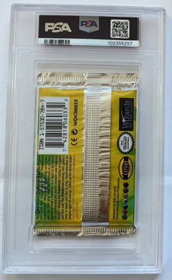 1999 Pokemon Venusaur Base Set Booster Pack Thick Font WOTC Unlimited PSA 9 MINT - Image 2