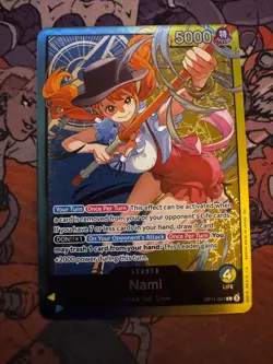 Nami (Nami Deck) OP11-041 Leader Learn Together Deck Set One Piece Near Mint - Image 1