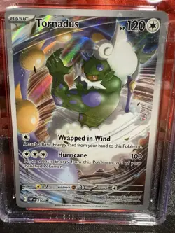 2025 Pokemon Tornadus Black Star Promo 210 CGC 9 Mint - Image 2