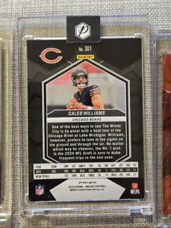 2024 Panini Mosaic - Rookies Caleb Williams #301 Mosaic Prizm (RC) - Image 3