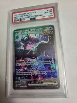 Walking Wake ex SIR 205/162 SV05: Temporal Forces Holo PSA 10 - Image 1