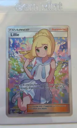 Pokemon TCG Lillie Trainer Full Art 151/156 - Image 1
