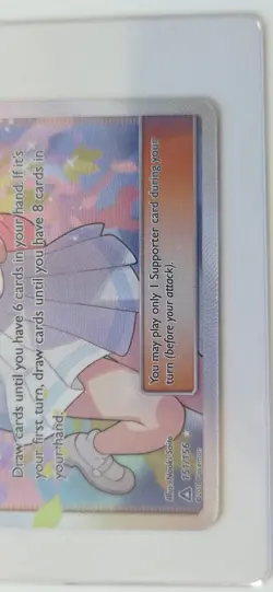 Pokemon TCG Lillie Trainer Full Art 151/156 - Image 2