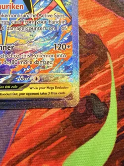 Mega Greninja ex SIR 116/086 Chaos Rising Special Illustration Rare Pokemon TCG - Image 2