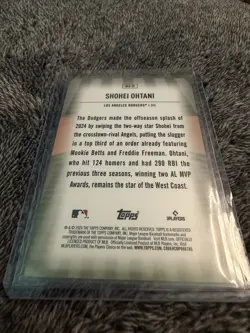 Topps 2024 Update Series Shohei Ohtani Dodgers Home Field Advantage HFA-29 - Image 5